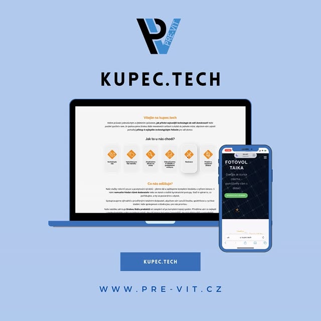 Instagram příspěvek Kupec.tech